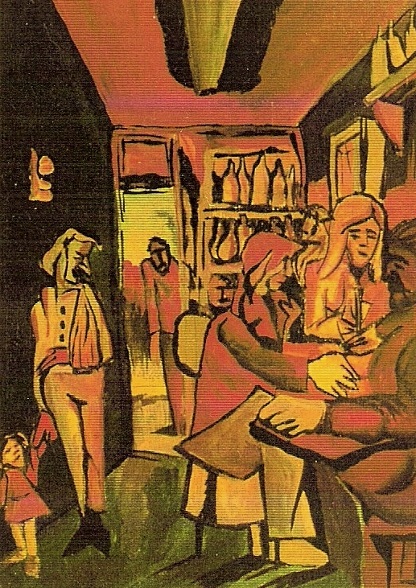 1976 1 'cinco tostoes' dispersão,papel, 30x40cm