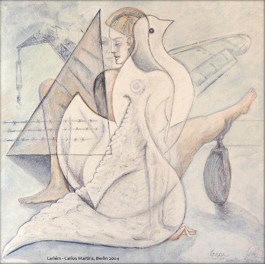 2004 'Ícara' Binder,Leinen   90x90cm 2004