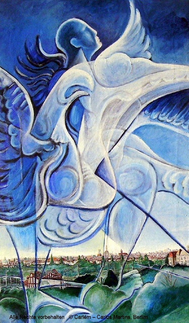 2005 1 'Phönix 2'  Binder,Leinen 70x120cm